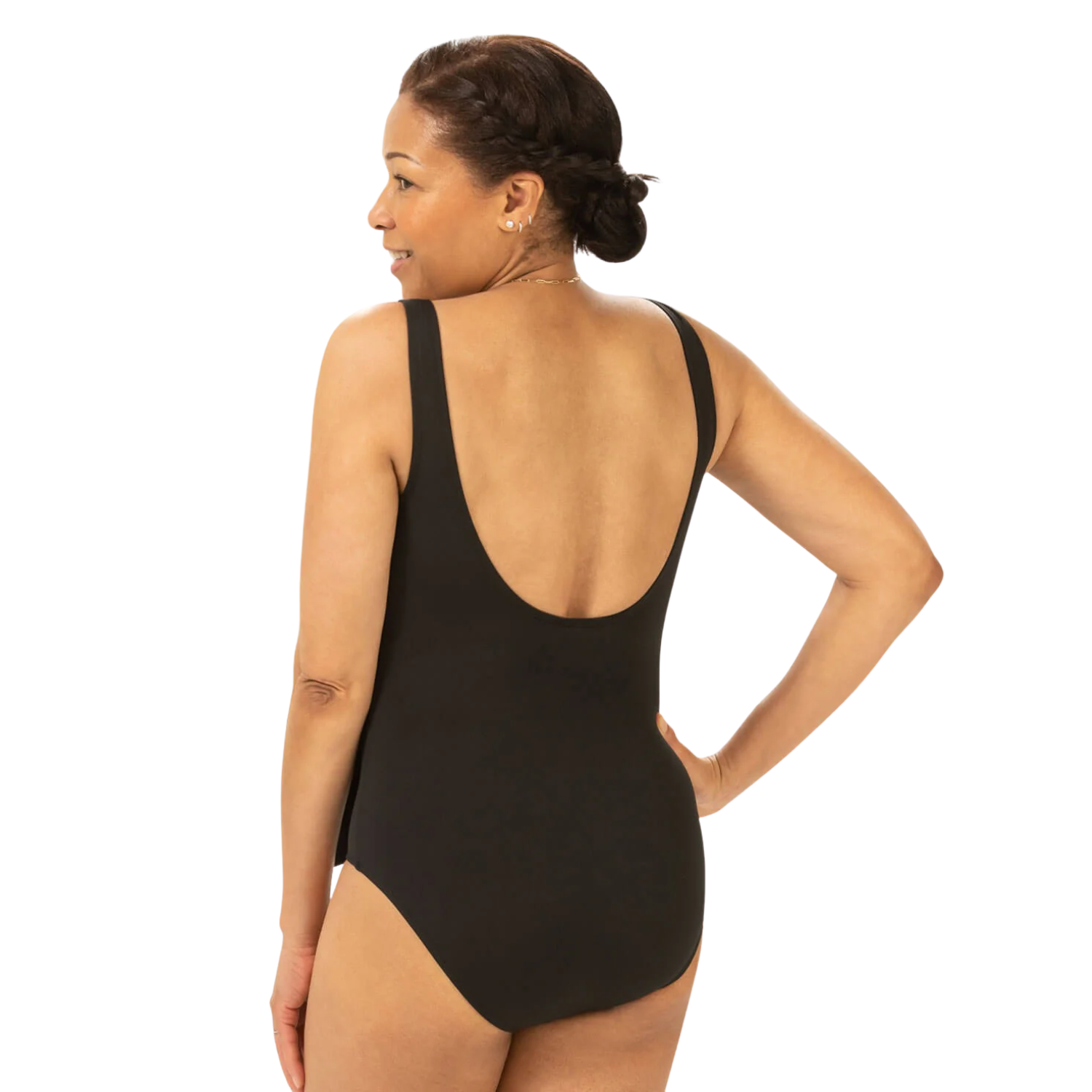 ROPA DE BAÑO AQUASHAPE SOLID MODERATE WRAP DOLFIN