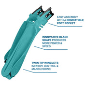 BLADES DE ALETAS SCUBAPRO SEAWING SUPERNOVA DE COLORES