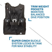 CHALECO SCUBAPRO LEVEL w/BPI
