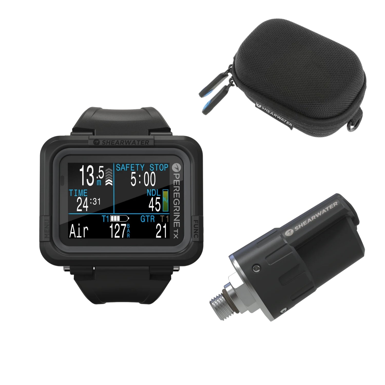 COMPUTADORA SHEARWATER PEREGRINE TX + SWIFT COMBO