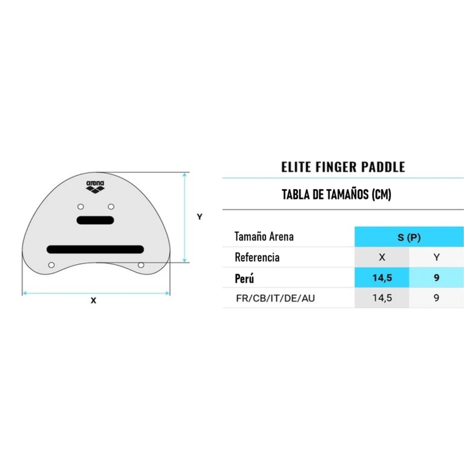 PALETA ELITE FINGER ARENA