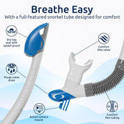 SET DE SNORKELING OCEANIC - ADULTO