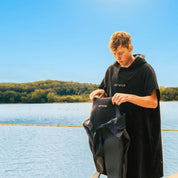 PONCHO DE ALGODÓN ORCA