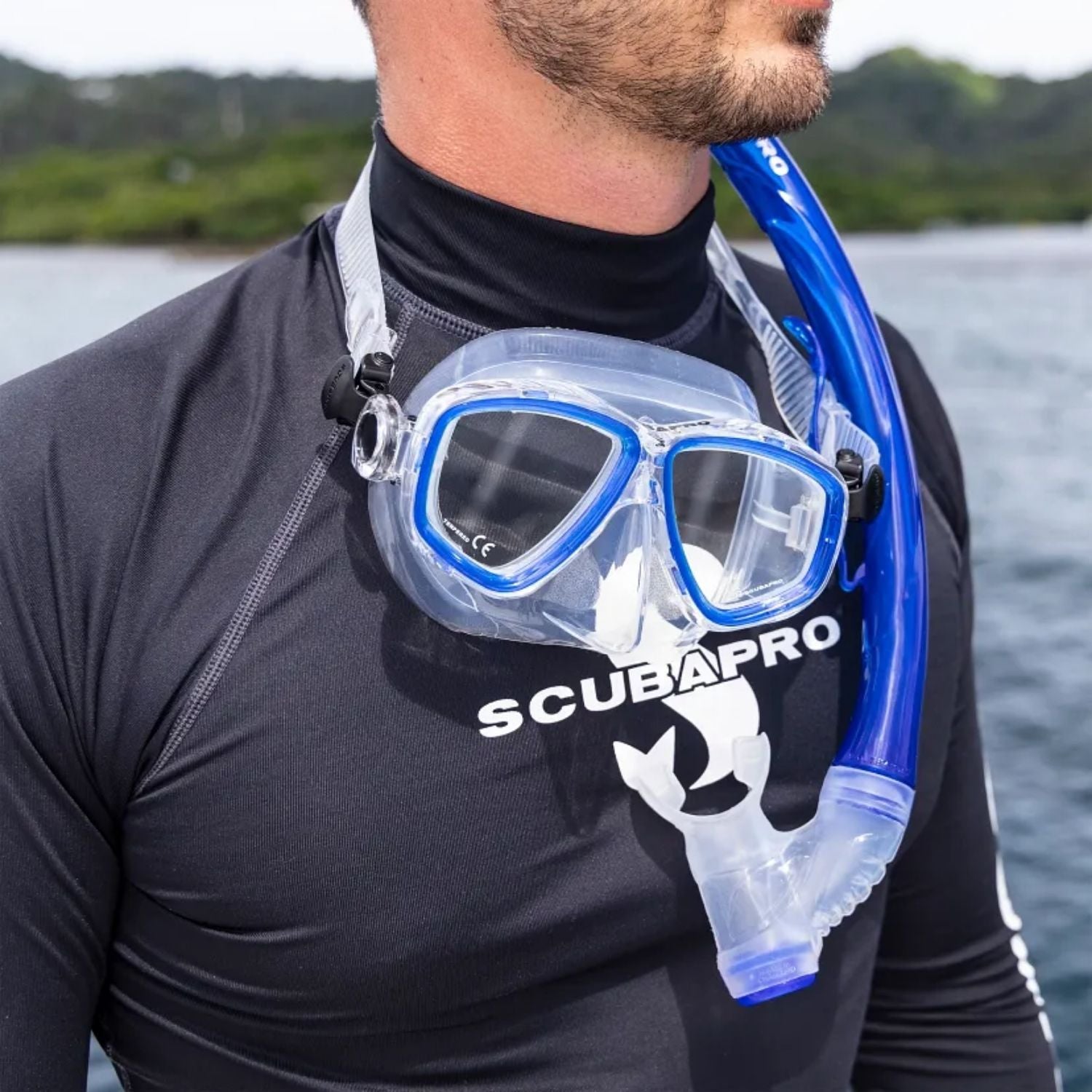 SET DE MÁSCARA Y SNORKEL SCUBAPRO ECCO