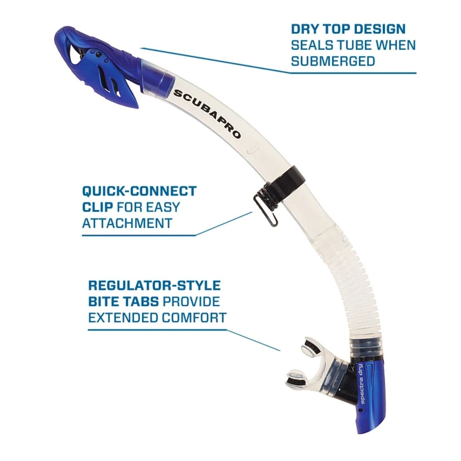 SNORKEL SCUBAPRO SPECTRA DRY