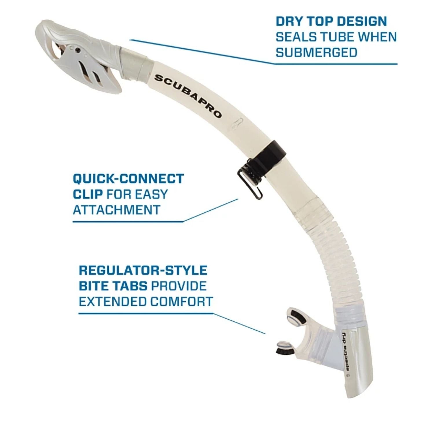 SNORKEL SCUBAPRO SPECTRA DRY