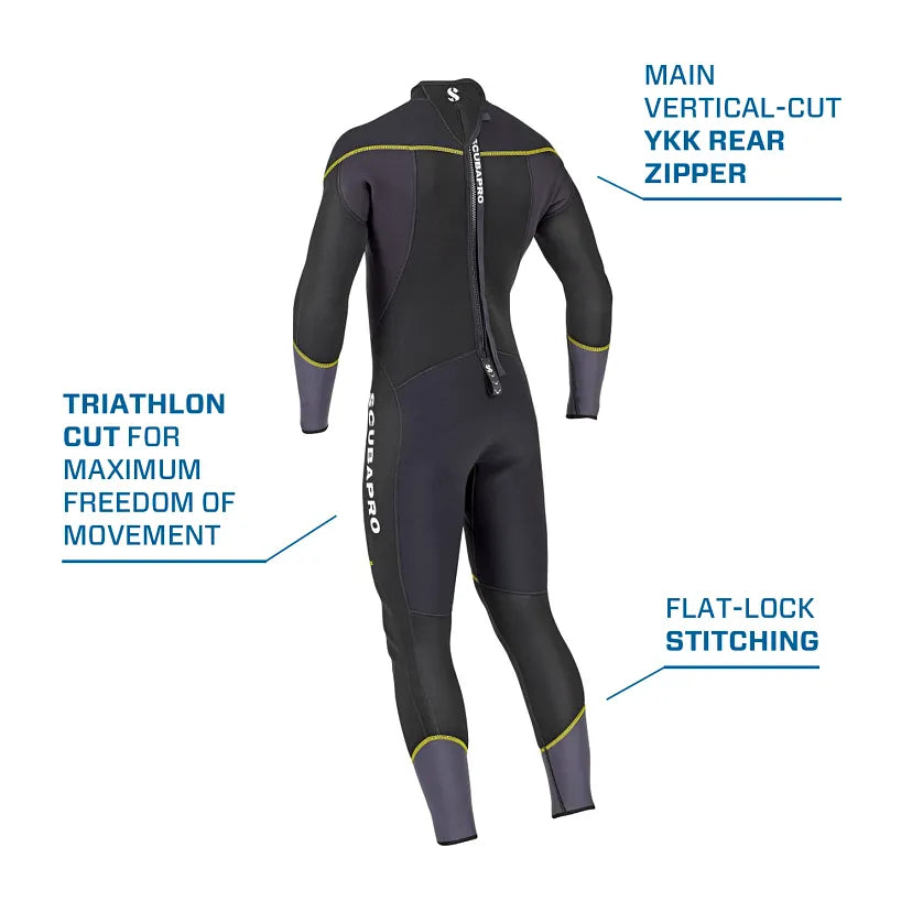 TRAJE DE NEOPRENO SCUBAPRO SPORT 3 MM