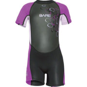 TRAJE DE NEOPRENO PARA NIÑOS BARE 2MM TADPOLE SHORTY
