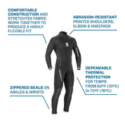 TRAJE DE NEOPRENO SCUBAPRO DEFINITION 5 MM - MEN