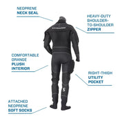 TRAJE SECO SCUBAPRO EVERDRY 4 DRYSUIT - MEN - 4MM